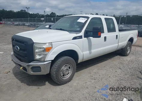 2011 Ford F-250 Xl from USA, damaged, VIN 1FT7W2B60BEC87842